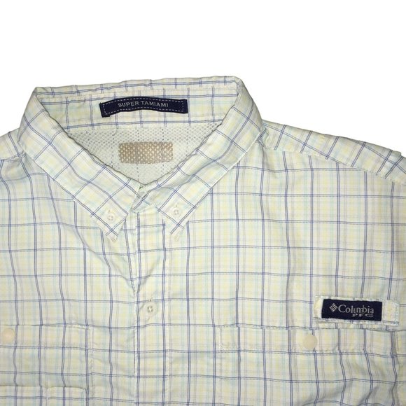 Columbia PFG Plaid Super Tamiami Short Sleeve - Picture 3 of 16